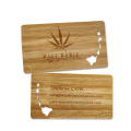 Handmade Bamboo Wooden Personalized Logo Business Calling ID Cards